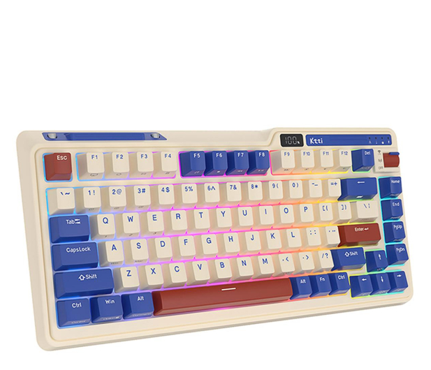 Royal Kludge KZZI K75 pro RGB (Moment Switch) Retro-niebieska KZZI K75pro moment - 1198925 - zdjęcie 3